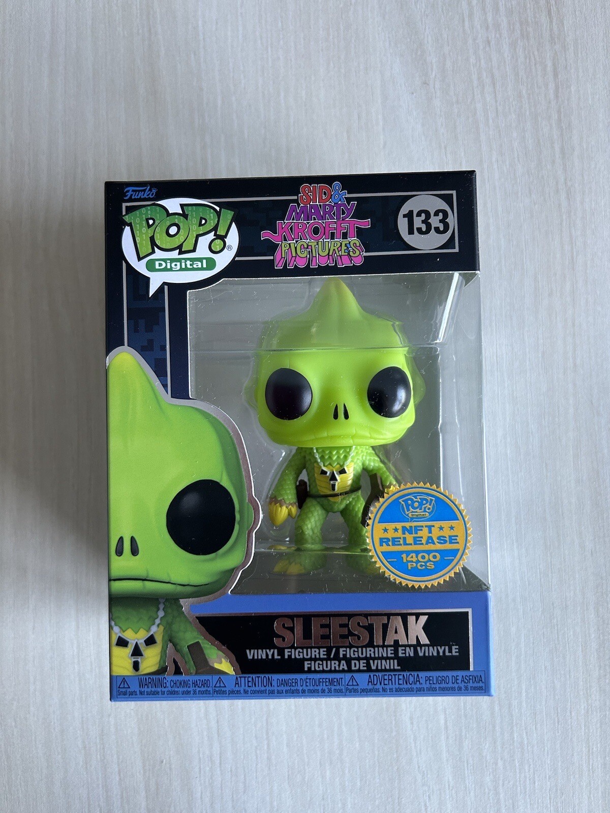 Funko Pop Digital Nft Sleestak idée cadeau originale pour collectionneur geek