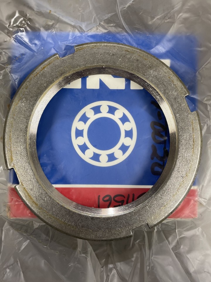 SKF KM 21 Lock Nut With Metric Thread 105x140x18mm EBay skf-km-21-lock-nut-with-metric-thread-105x140x18mm-ebay