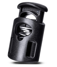10 Pack Plastic Cord Locks Stopper Single Hole Spring Toggle Upgraded Black New