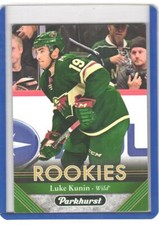 2017-18 Parkhurst Luke Kunin #298 RC