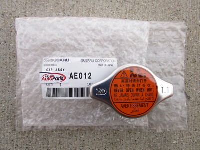 FITS: 16 - 19 SUBARU OUTBACK RADIATOR FLUID FILLER CAP OEM BRAND NEW