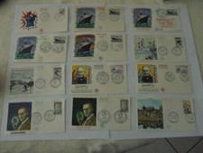 46 ENV PREMIER JOUR 1962( presque complete manque serie 1345 a 1350) COTE 300E