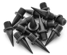 Stainless Steel Track and Cross Country Spikes 1/2" Black 14x