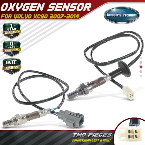 2pcs O2 Oxygen Sensor for Volvo XC90 2007 20092014 3.2L Downstream