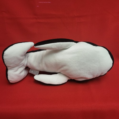 Waves The Orca Whale Ty Beanie Babies Stuffed Animal - Picture 4 of 13