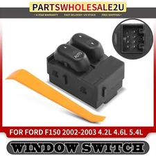 Front Driver Left Side Power Window Switch for Ford F150 2002-2003 2L3Z14529AAA