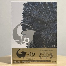 Godzilla Minus One Deluxe Edition 4K Ultra HD 3 Blu-ray 2 Booklet Case Beautiful