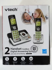 NEW/OPEN BOX - VTech 2-Handset Cordless Digital Answering System (CS6859-2)