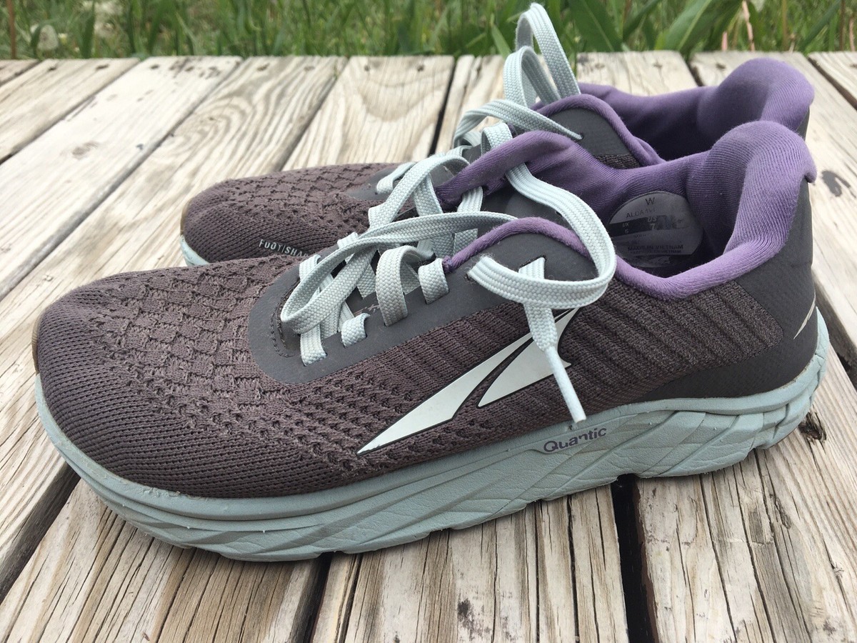 Altra Torin Knit Quantic Plush Sneakers Grey Purple