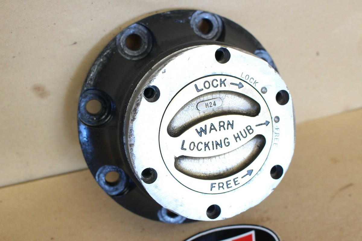 BIGLOBE リング Warn M24 Premium Brass 4X4 Locking Hub 19 Spline 8 Hole Flange