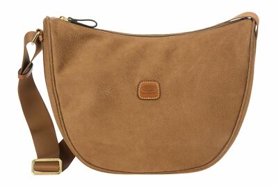 BRIC'S Life Half-Moon Bag Luna Umhängetasche Tasche Camel