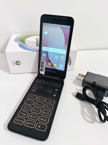 Samsung Galaxy Folder2 SM-G160N SM-G1650W Android 16GB Unlocked Flip phone - Picture 2 of 24