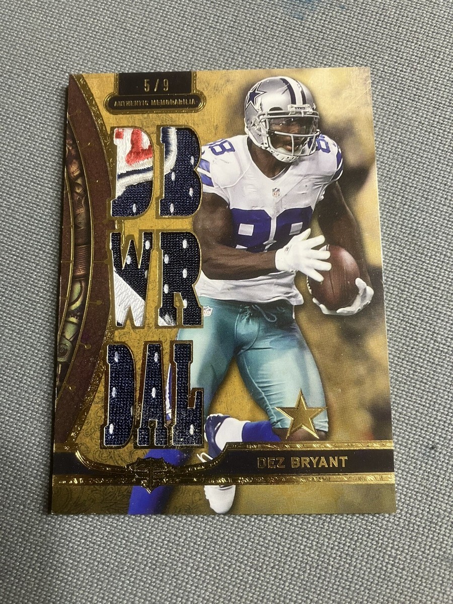 Cowboys Dez Bryant Jersey, Pro Bowl, Rookie Refractor Lot MNT+