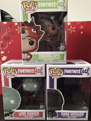 Funko Pop! Fortnite #432, #442, and #462