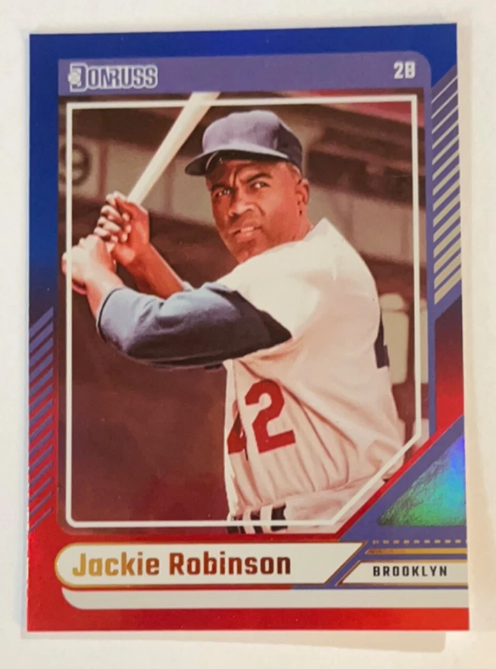 Donruss #1-200 2024 "rojo y azul" solo paralelos - elige tus tarjetas MLB Foto 2 de 4