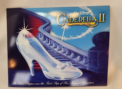 Disney Cinderella II Dreams Come True COLLECTABLE Lithograph Portfolio 4 Prints 