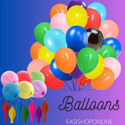 Punch Luftballons groß Partytütenfüller Geburtstag Feier5,15,30,45,100 Stück