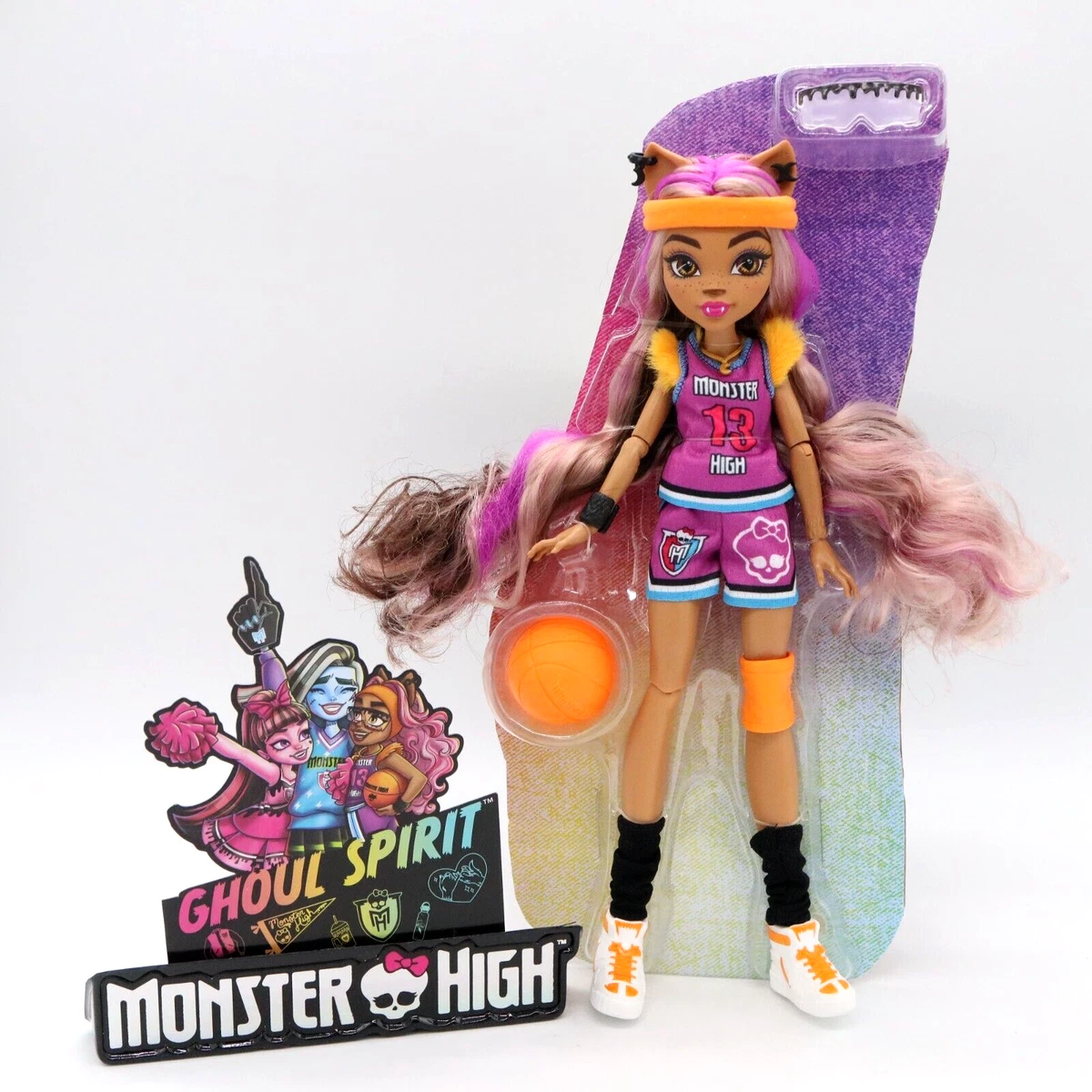 2022 Mattel Monster High Clawdeen Wolf G3 Doll New In Box Ready to Ship