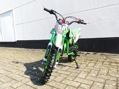 Pocketbike KXD 702 Dirtbike Pocket Cross Bike Kindermotorrad Crossbike Grün - Bild 6 von 6