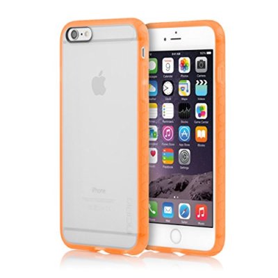 iPhone 6/6S Plus Case, Incipio Octane Case Frost/Neon Orange NEW