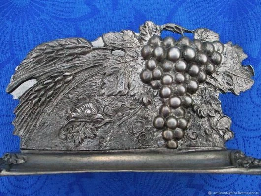 Porte-serviettes ancien porte-serviettes années 50 du XXème siècle Antique napki - Photo 2/4