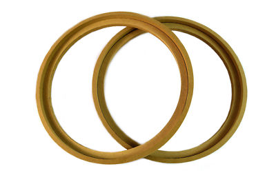Audiopipe RING12BZ Nippon 12'' MDF Wood Woofer Ring 1 Pair