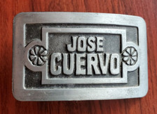 Jose Cuervo Tequila 1977 Booze Belt Buckle Liquor Merch Vintage