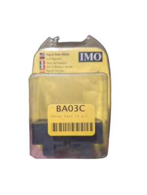 IMO BA03C 14 PIN RELAIS BASIS 7 AMP 250 VOLT DIN MONTIERTER SOCKEL FÜR RL11C +RL12C