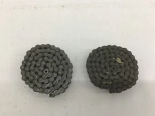 USA 35-2 Double Roller Chain 35 Two Separate Pieces L 5' 4" W 3/4"