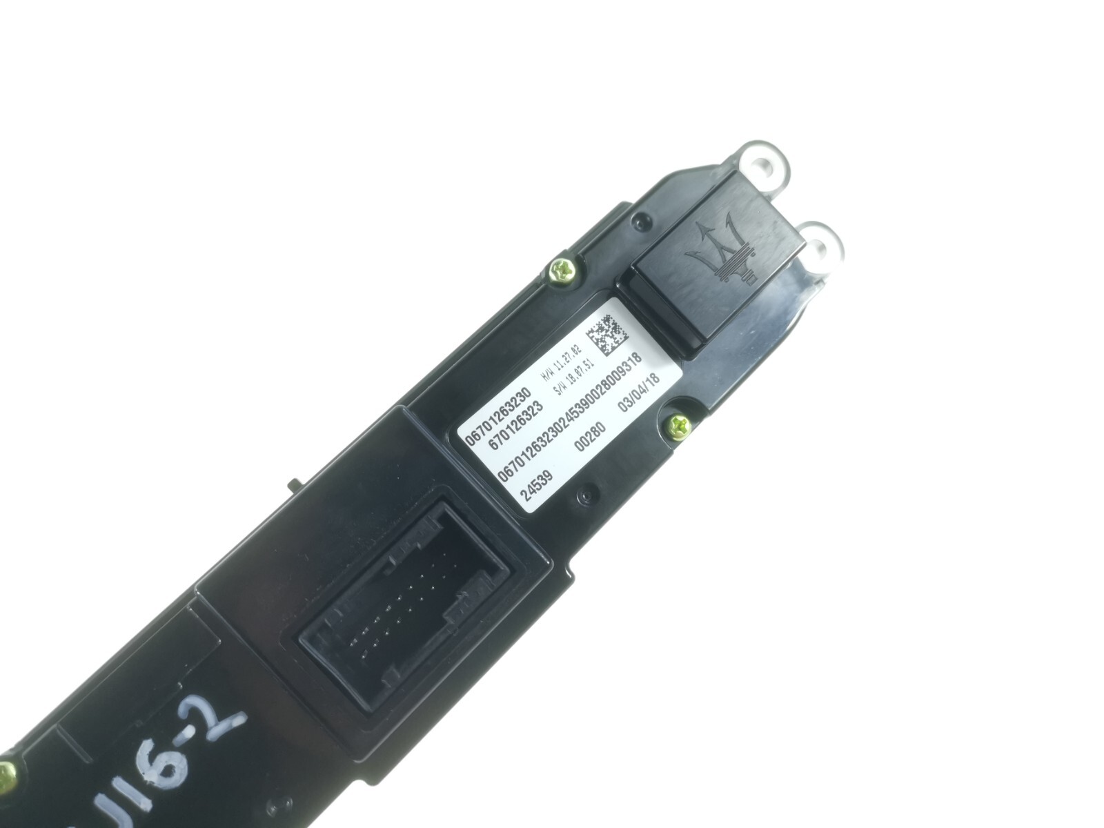 17-20 MASERATI Levante HEATER CLIMATE CONTROL UNIT 670126323