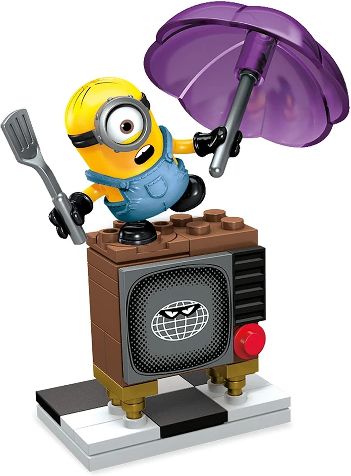 Minions Mega Bloks Silly TV CNF49 Absurda NUEVO ENVÍO GRATUITO 37 PIEZAS 5 AÑOS + Foto 4 de 4