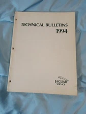 1994 Jaguar Models XJ6 XJ12 XJ-S XJS Sedan Technical Service Bulletins Manual