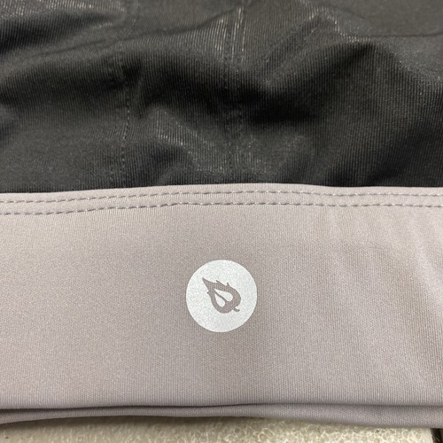 Woman’s Baleaf Gray Crop Top Padded Sorts Bra Size Medium Yoga Activewear Gym - 第 6/7 張圖片