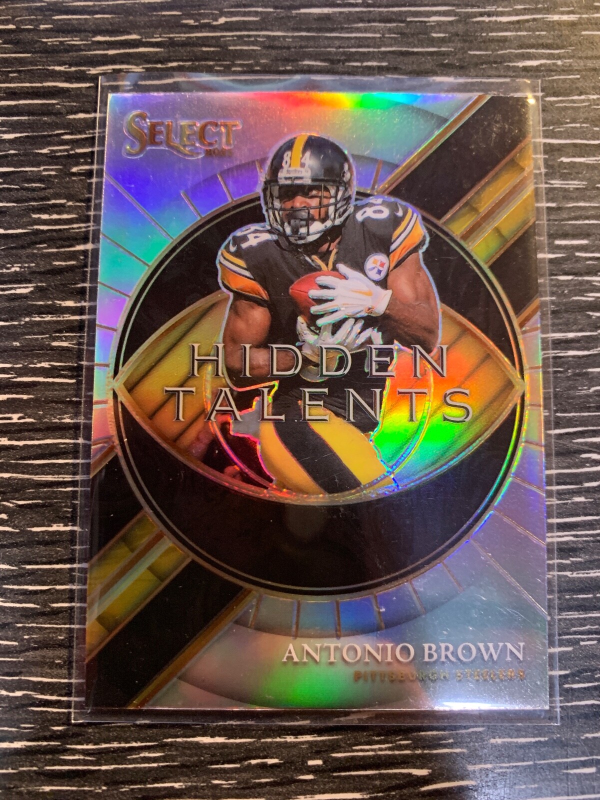 2021 Panini Select - Hidden Talents Silver Prizm #HT-9 Antonio Brown 2B