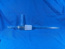 Glass vacuum trap, jt. 40/50, L. 400 mm, stem o.d. 15 mm, USA, Quality Lab Glass