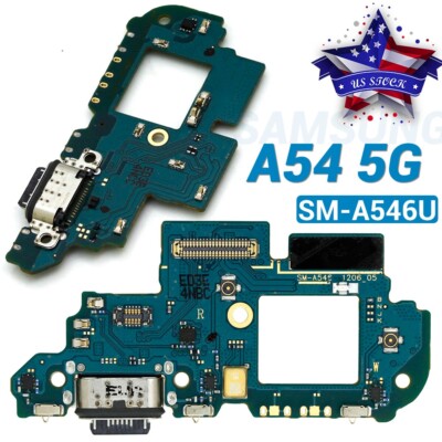 For Samsung Galaxy A54 5G Charging Port Board Mic USB Charger Dock Connector OEM