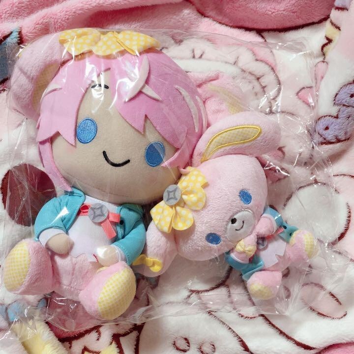 Hypnosis Mic Sanrio Ramuda Amemura Bonbon Ribbon Plush Toy Doll 2
