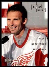 2001-02 UPPER DECK TOP SHELF DOMINIK HASEK DETROIT RED WINGS #17