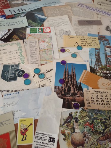 Ephemera Lot: Air, Rail & Sea Travel Stash Bundle Junk Journals, Paper Crafts. - Picture 5 of 11