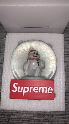 Supreme FW21 Snowman Snowglobe Red Brand New 100% Authentic Christmas Open Box