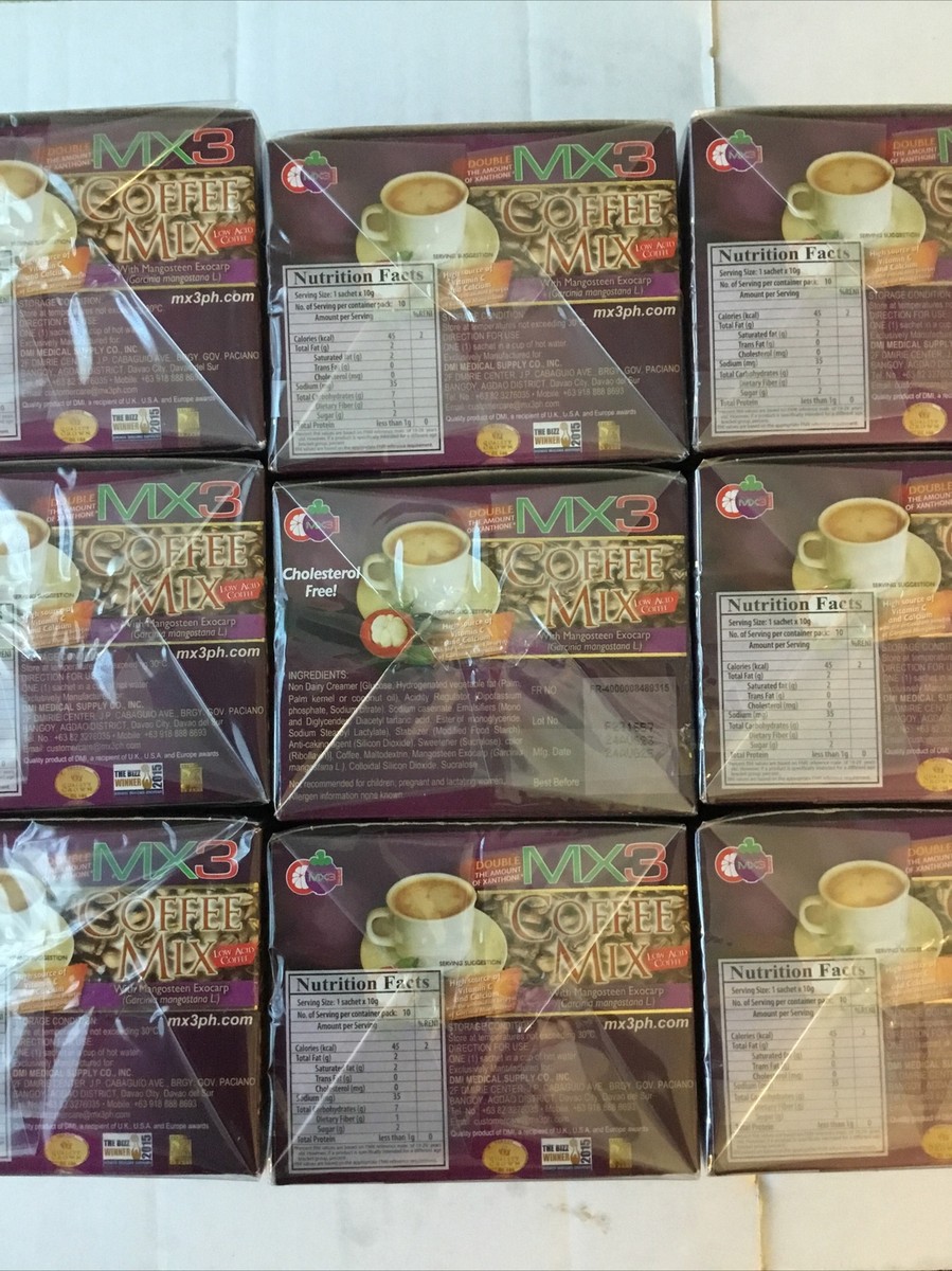 9 BOXES OF MX3 COFFEE WITH FREE PRIORITY SHIPPING 💖💖💖 | eBay