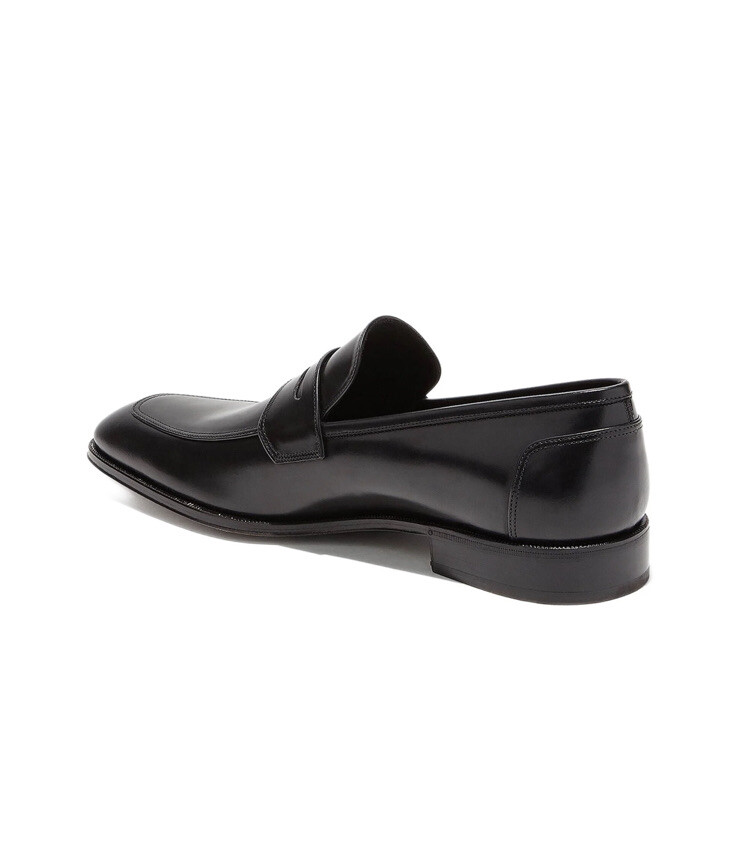 New Salvatore Ferragamo Lionel Penny Men Leather Moccasin  display picture 2
