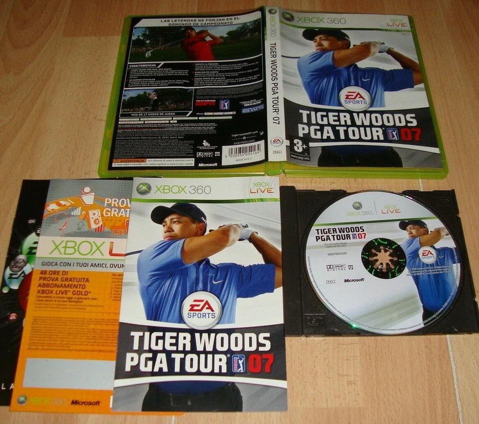 TIGER WOODS PGA TOUR 07 GOLF DE EA SPORTS PARA LA XBOX 360 (USADO), foto 3 de 3