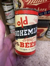 Old Bohemian Flat Top Beer Can Eastern Brewing Co Hammonton NJ Old Vintage