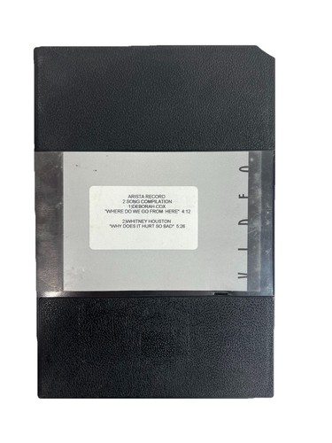 2 Song Compilation Whitney U-Matic RARE Tape Production Arista Records RARE - Bild 1 von 3