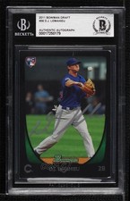 BAS 2011 Bowman Draft DJ LeMahieu #56 BGS Authentic Auto 0q3