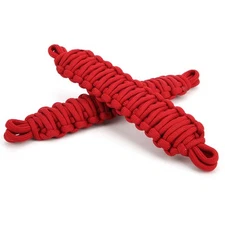 ›･Red 2pcs Car Door Restriction Rope Protection Limiting Strap For TJ