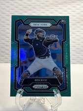 2024 Panini Prizm Ben Rice Green Prizm (RC) #272 Yankees