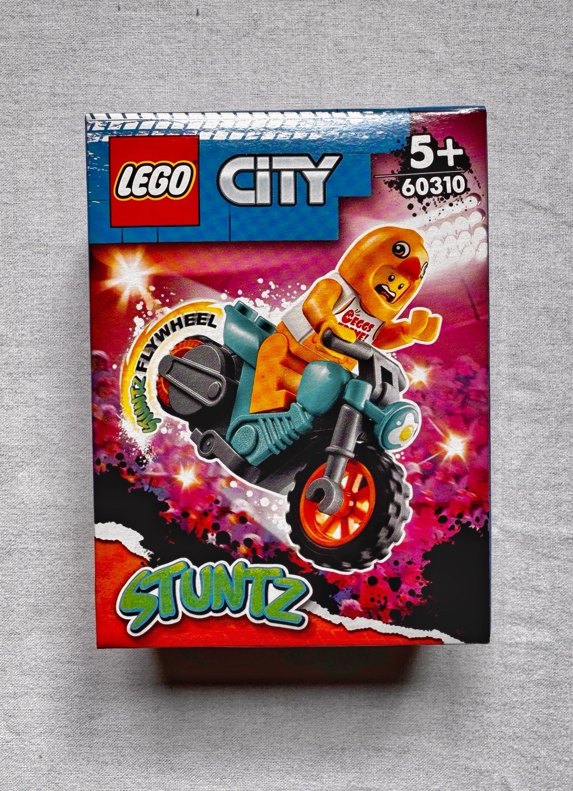 ✅LEGO® CITY 60310 Stuntz Maskottchen Stuntbike Motorrad NEU✅OVP✅EOL✅