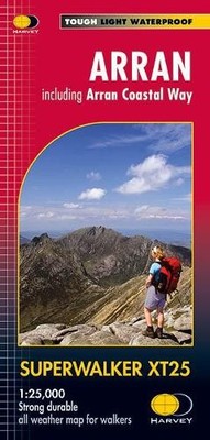 Harvey Map Services Ltd. Arran (Map) (UK IMPORT)